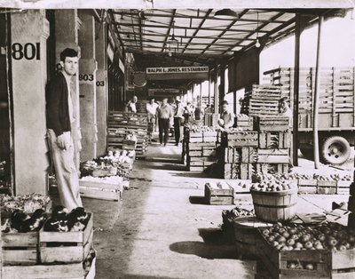 Commission Row (Produce Row), St. Louis by Unknown